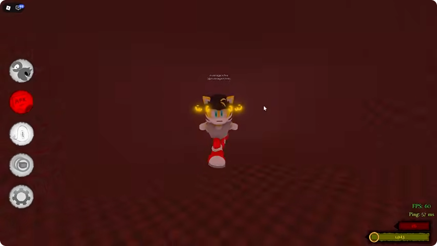 AverageX's customized Survivor wearing a black hat back in the Abyssal Escape lobby